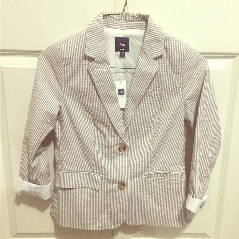 Pin stripe blazer